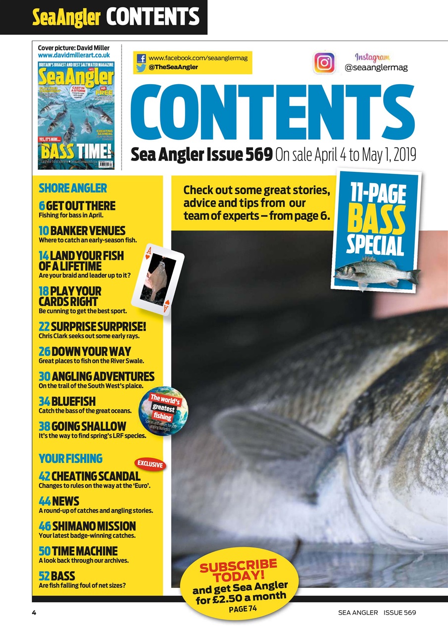 Sea Angler Preview Pages