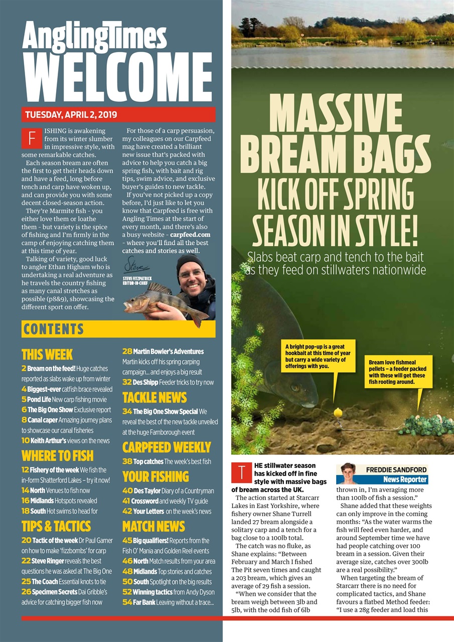 Angling Times Preview Pages
