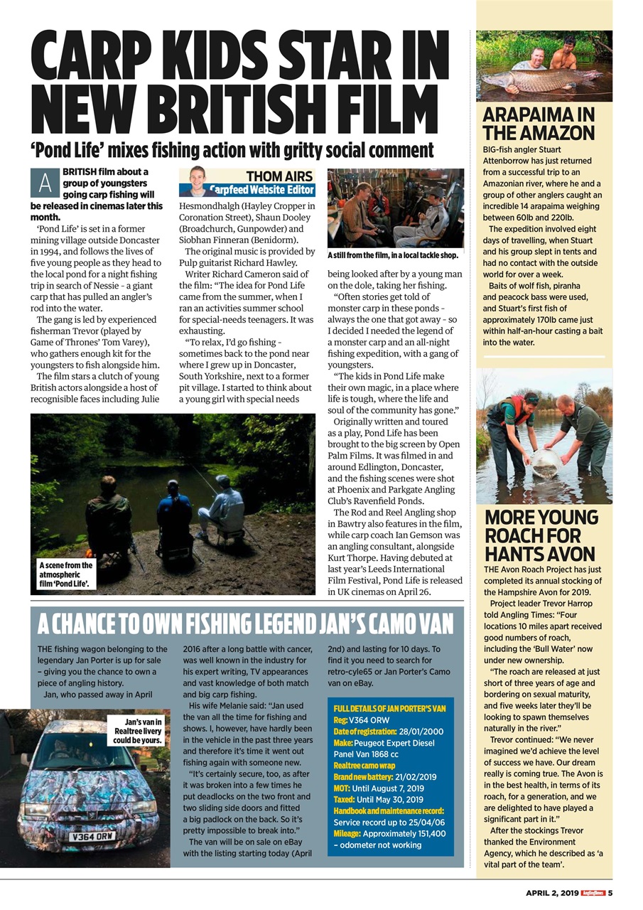 Angling Times Preview Pages