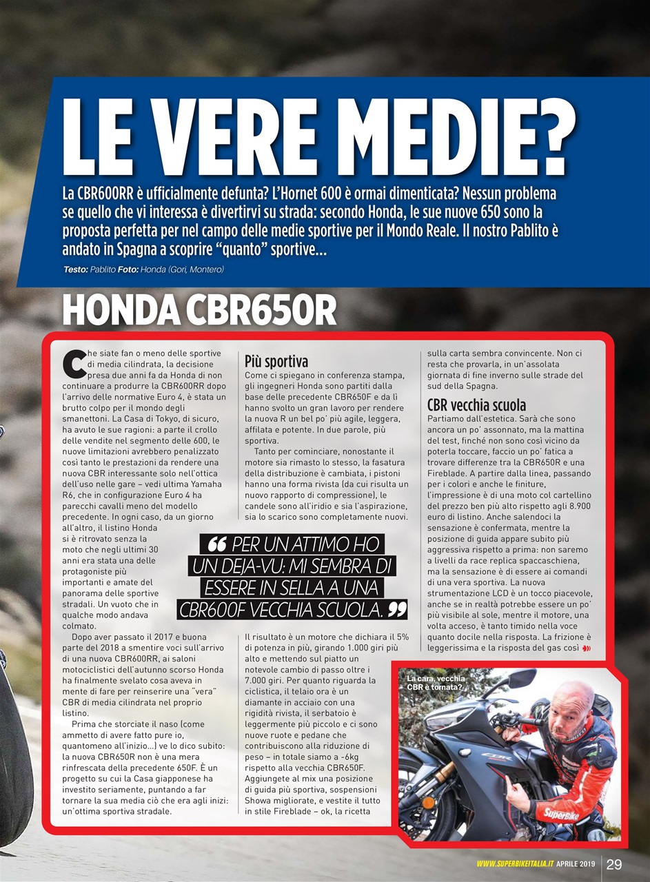 Superbike Italia Preview Pages