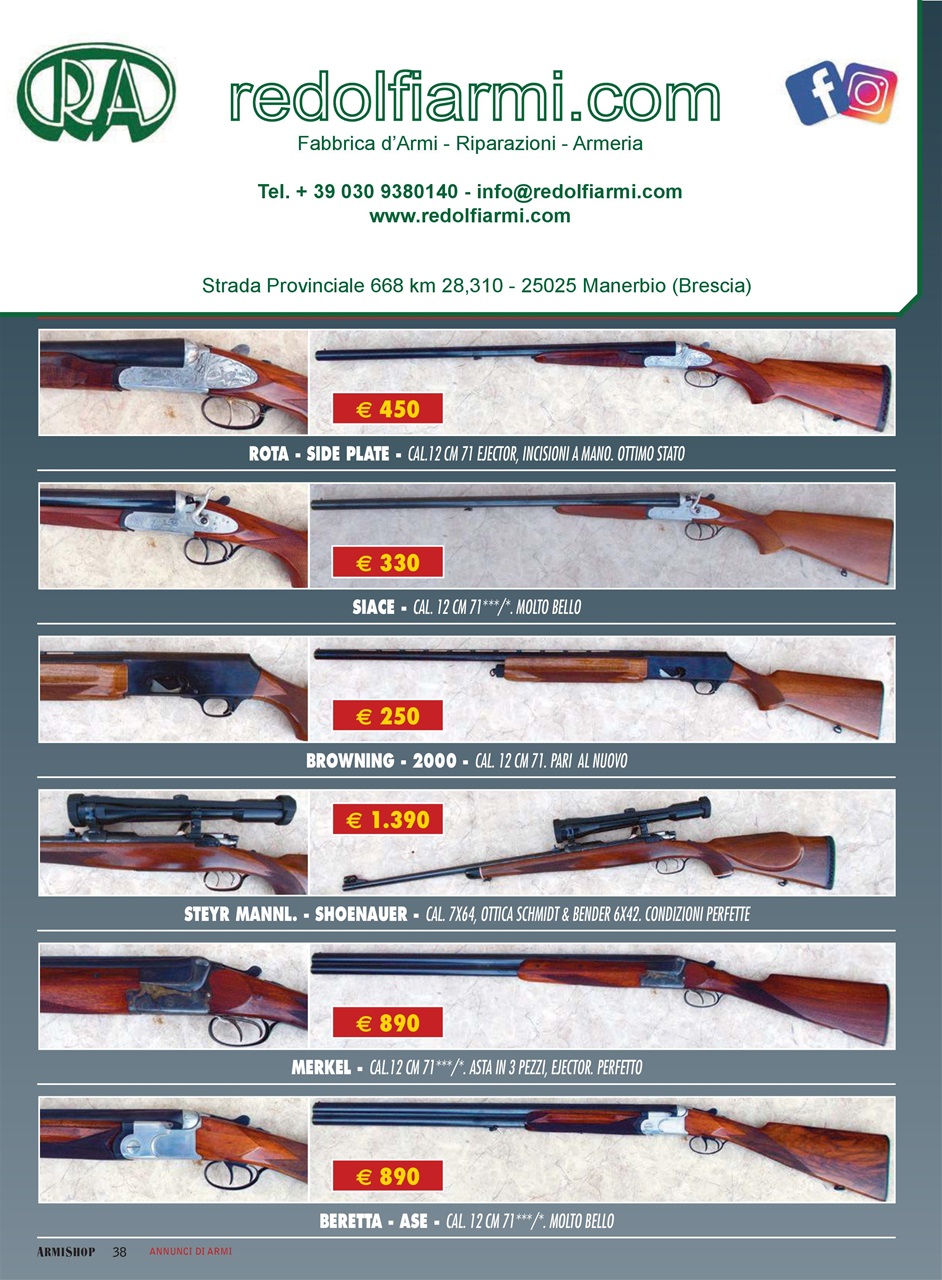 ARMI SHOP Preview Pages