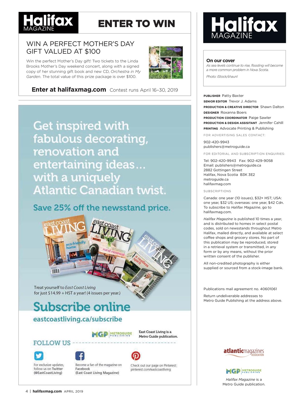 Halifax Magazine Preview Pages