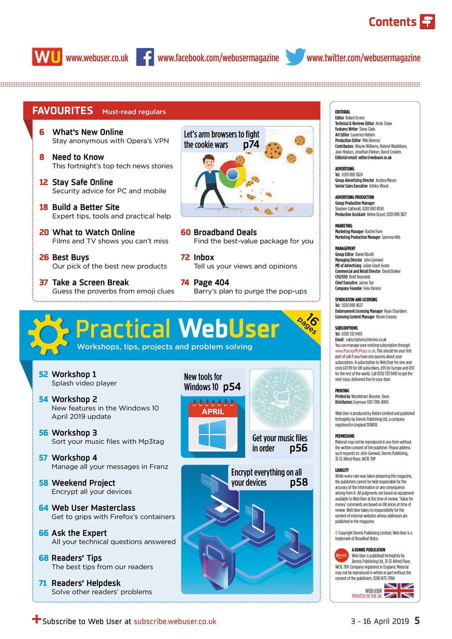 Webuser Preview Pages