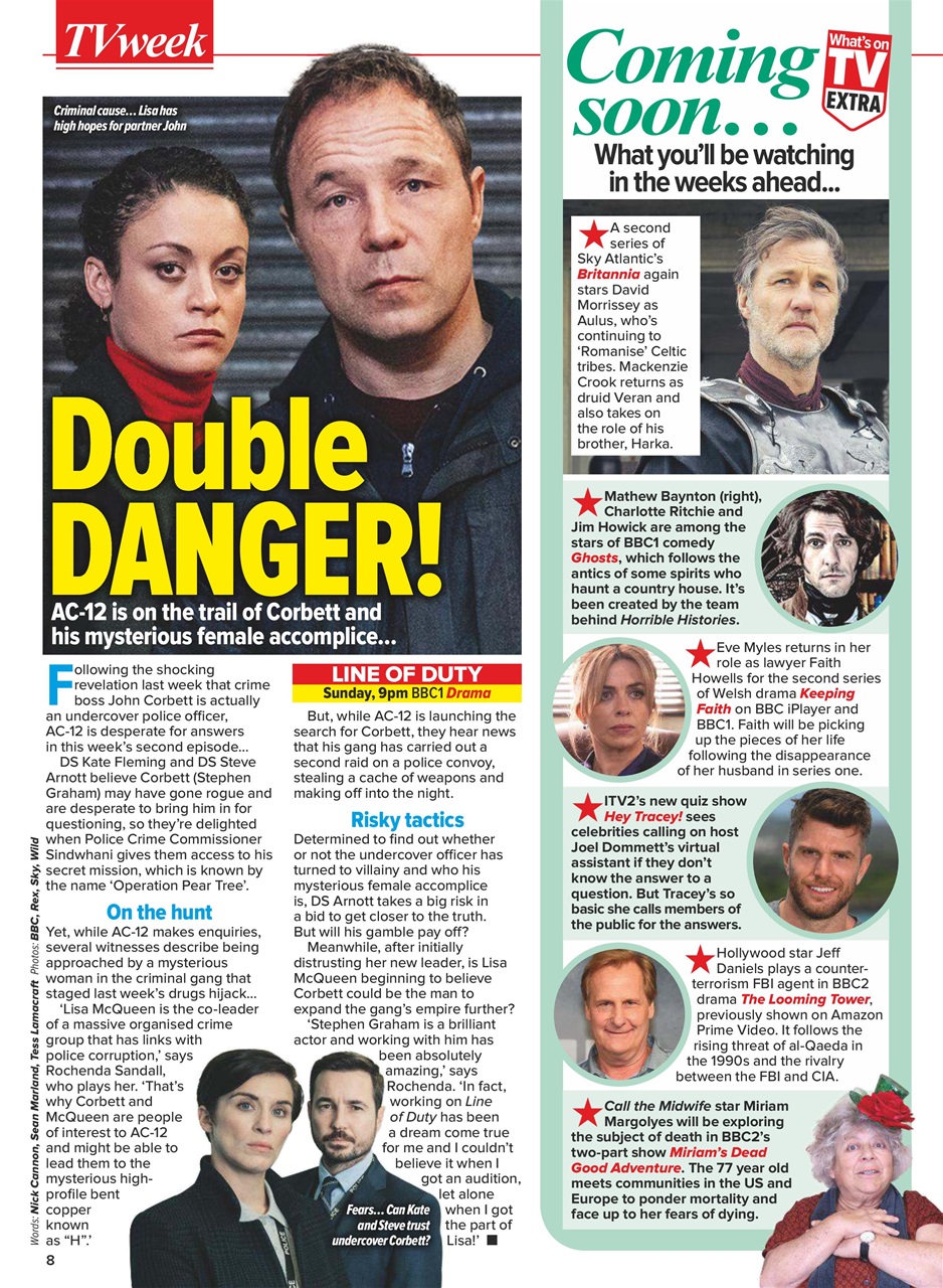 What's on TV Preview Pages