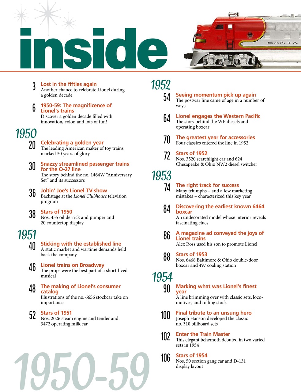 Classic Toy Trains Preview Pages