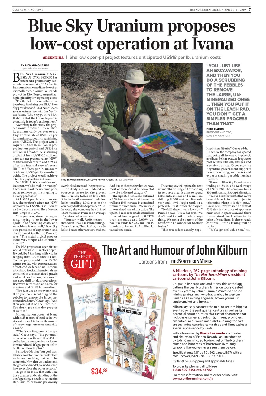 The Northern Miner Preview Pages