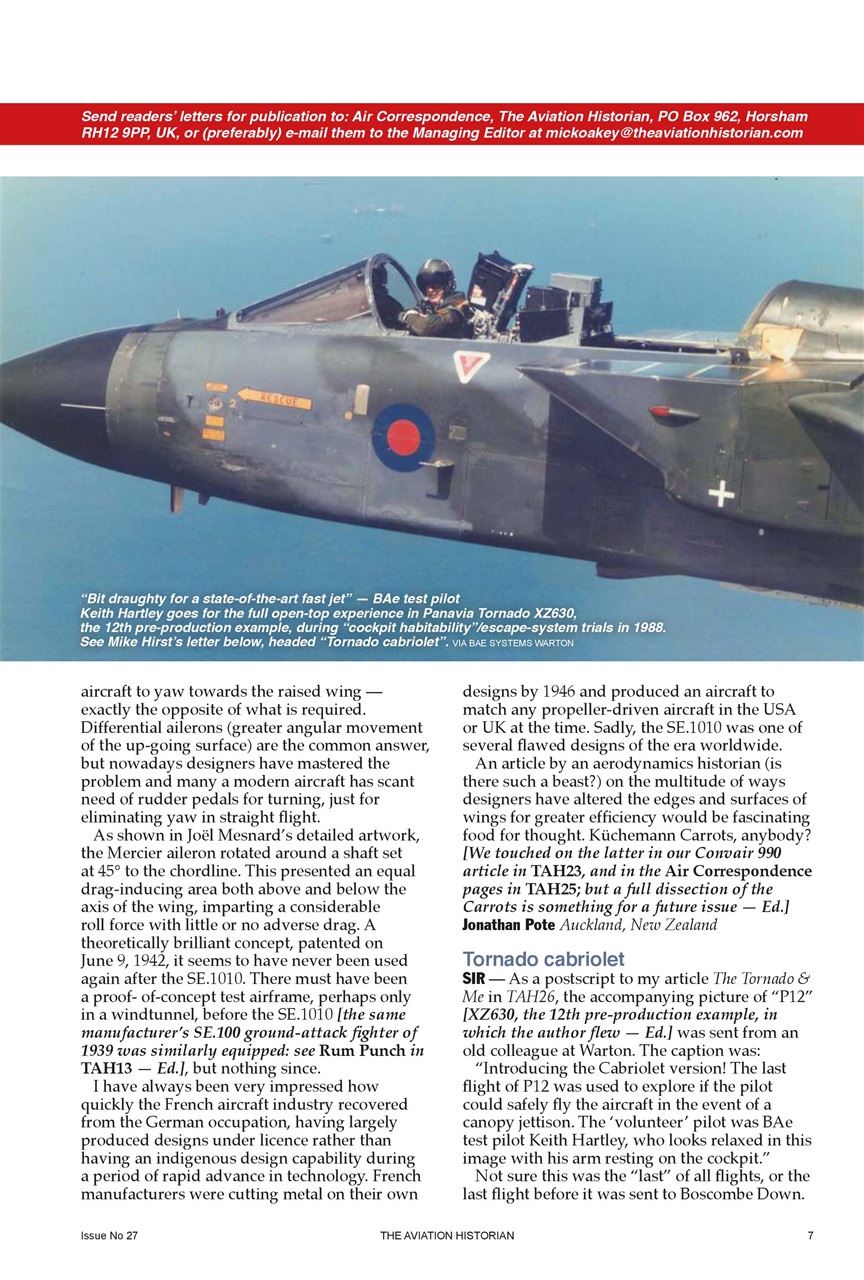 The Aviation Historian Magazine Preview Pages