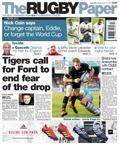 The Rugby Paper issue 31st March 2019