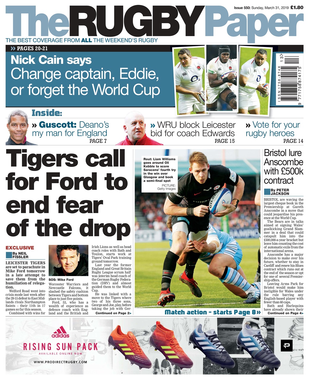 The Rugby Paper Preview Pages