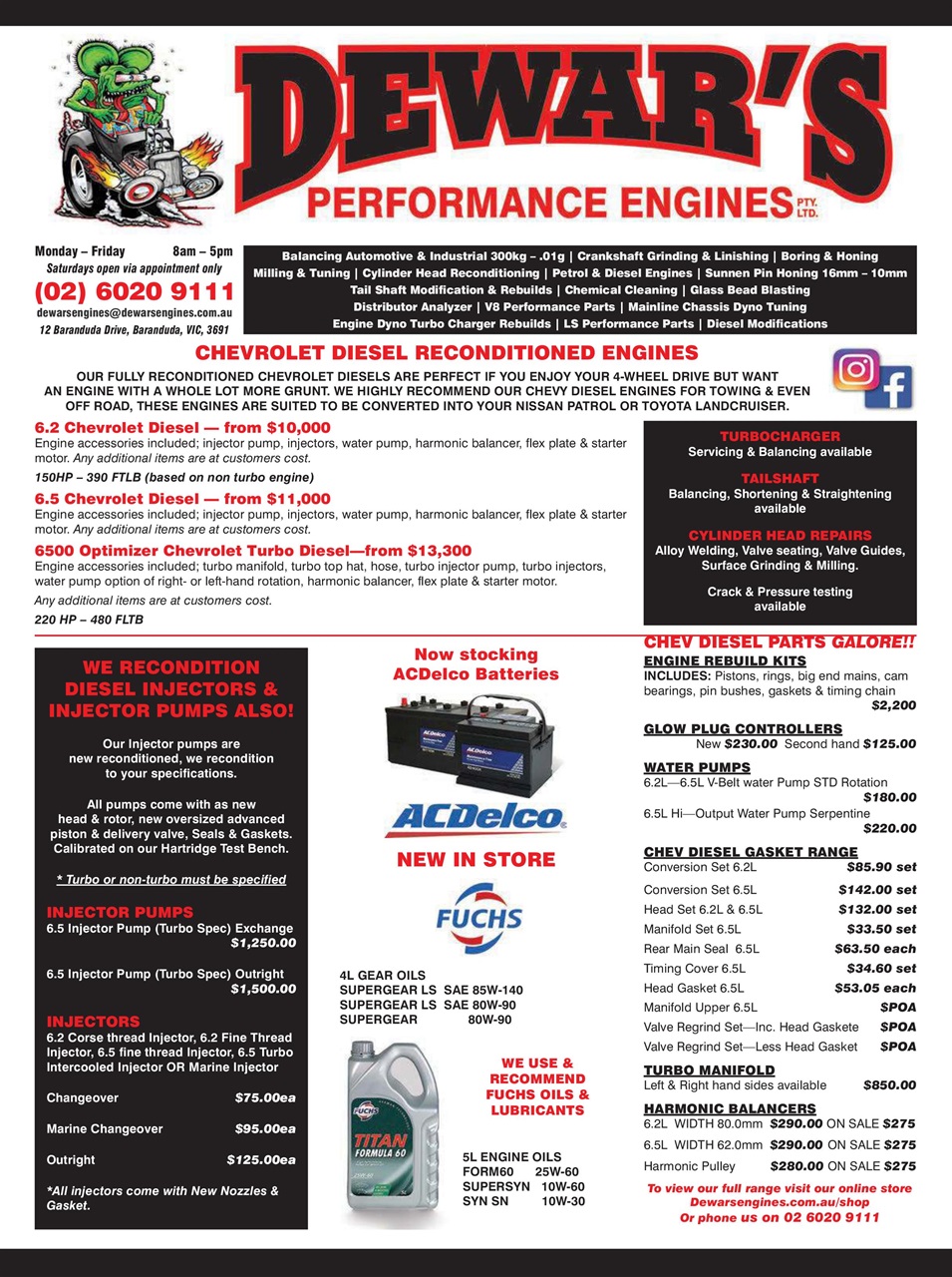 JUST PARTS Preview Pages