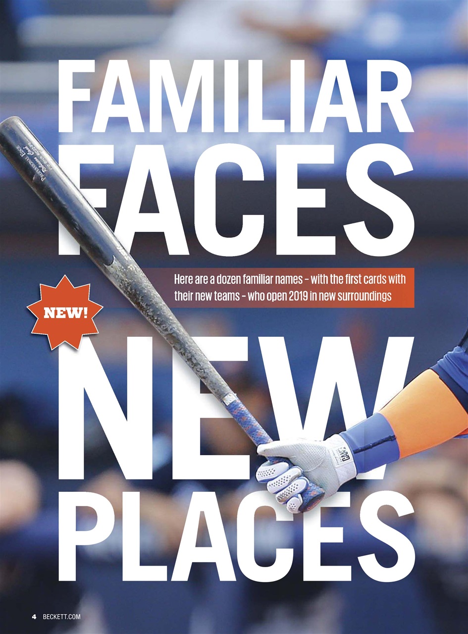 Beckett Baseball Magazine Preview Pages