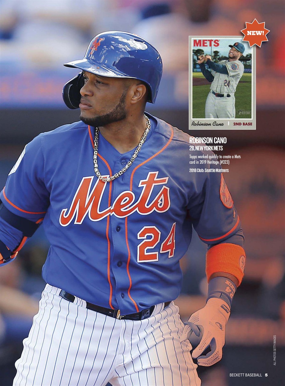 Beckett Baseball Magazine Preview Pages