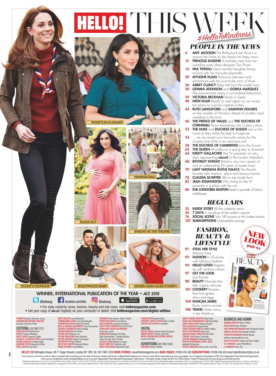 Hello! Magazine Preview Pages