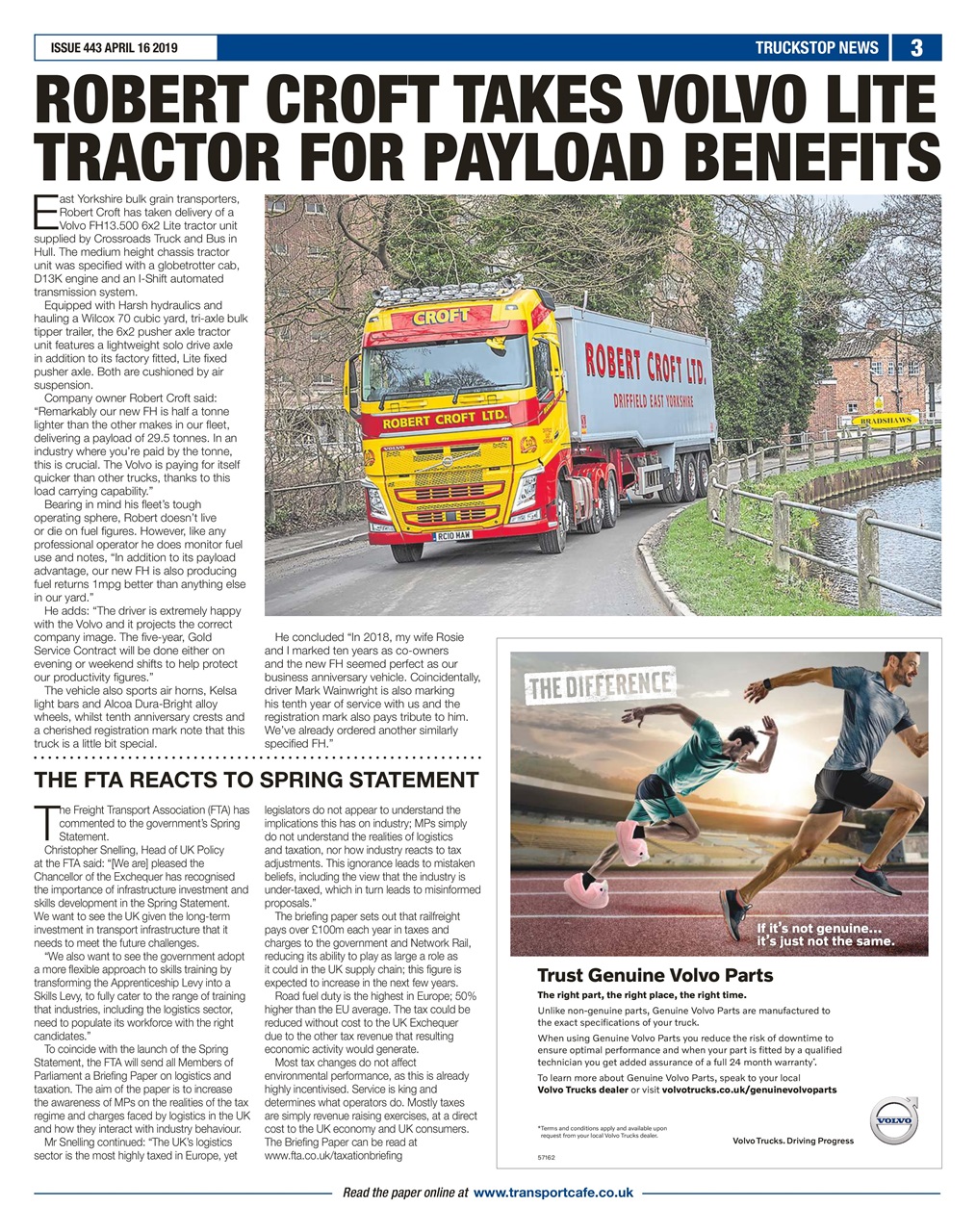 Truckstop News Preview Pages