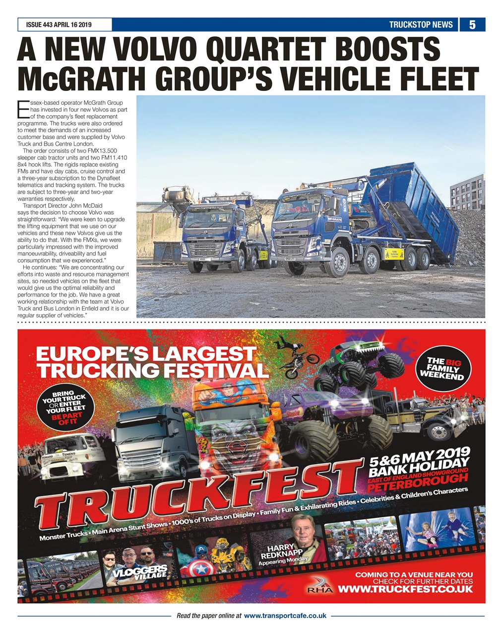 Truckstop News Preview Pages