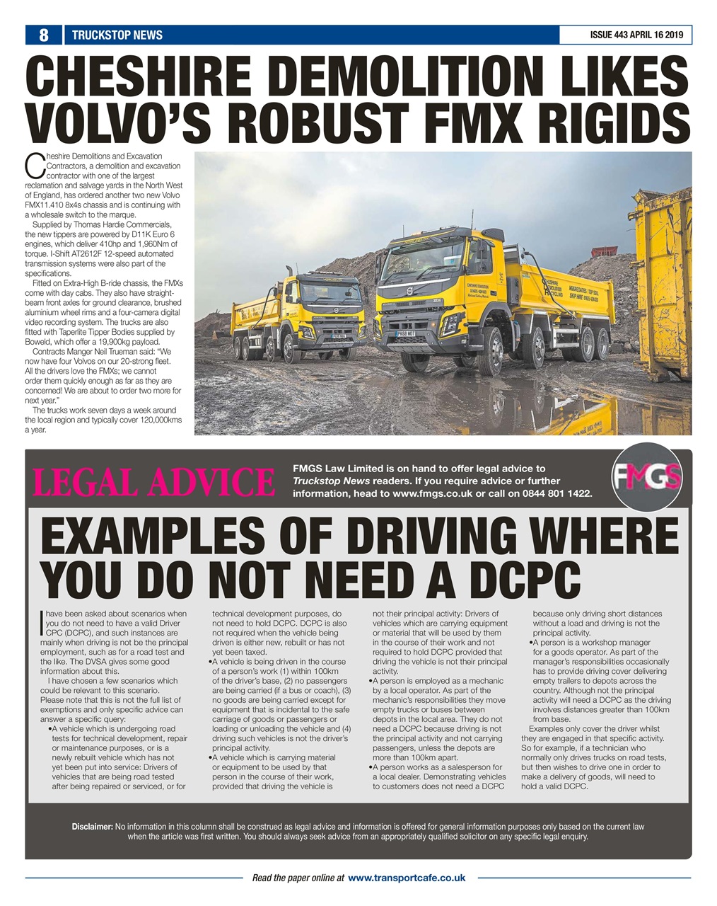 Truckstop News Preview Pages
