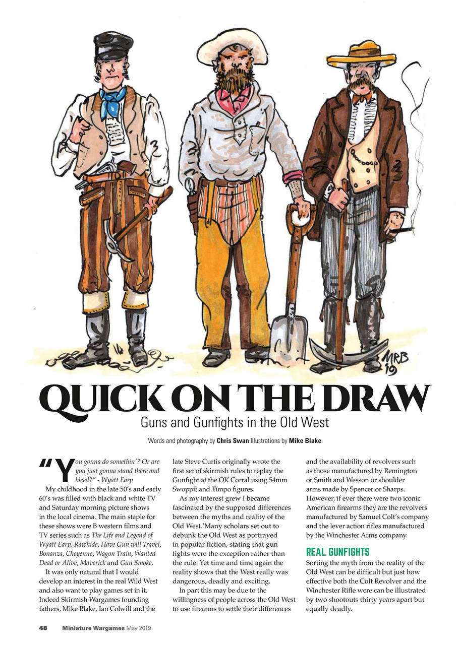 Miniature Wargames Preview Pages
