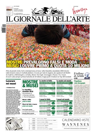 Il Giornale Dell’Arte issue aprile