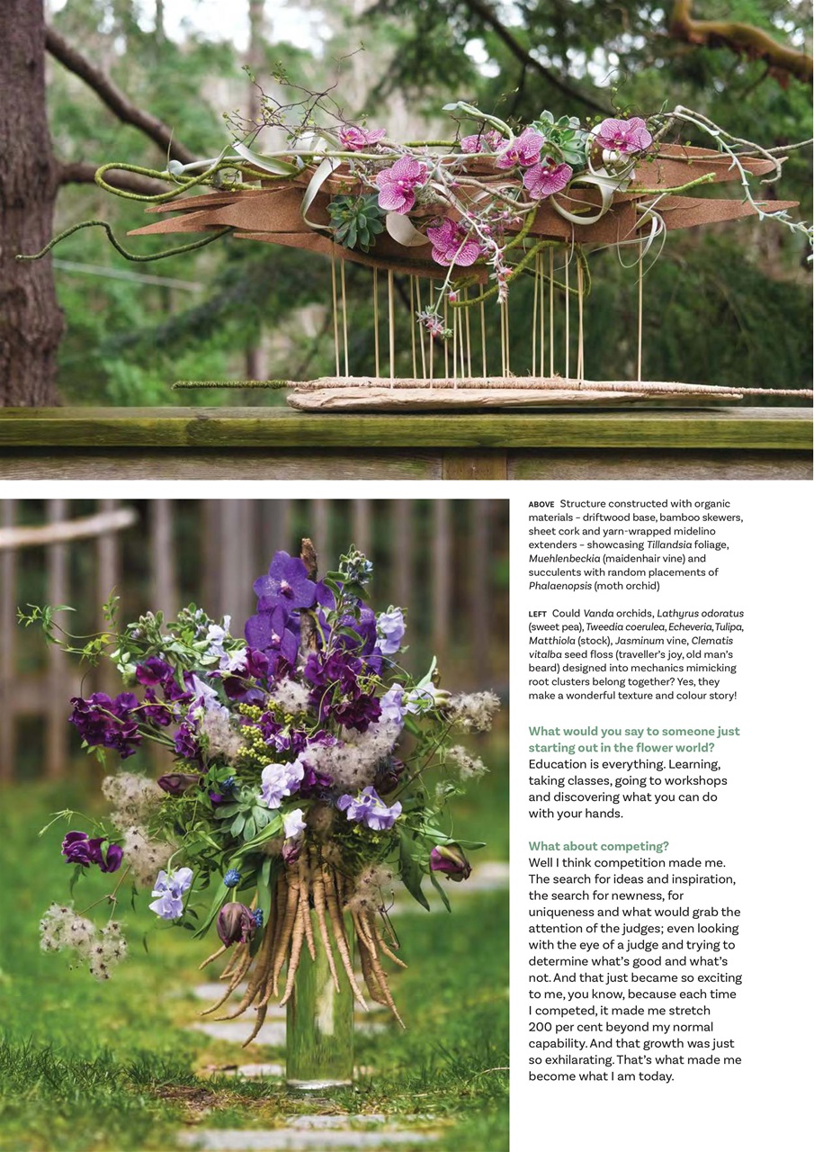 The Flower Arranger Preview Pages