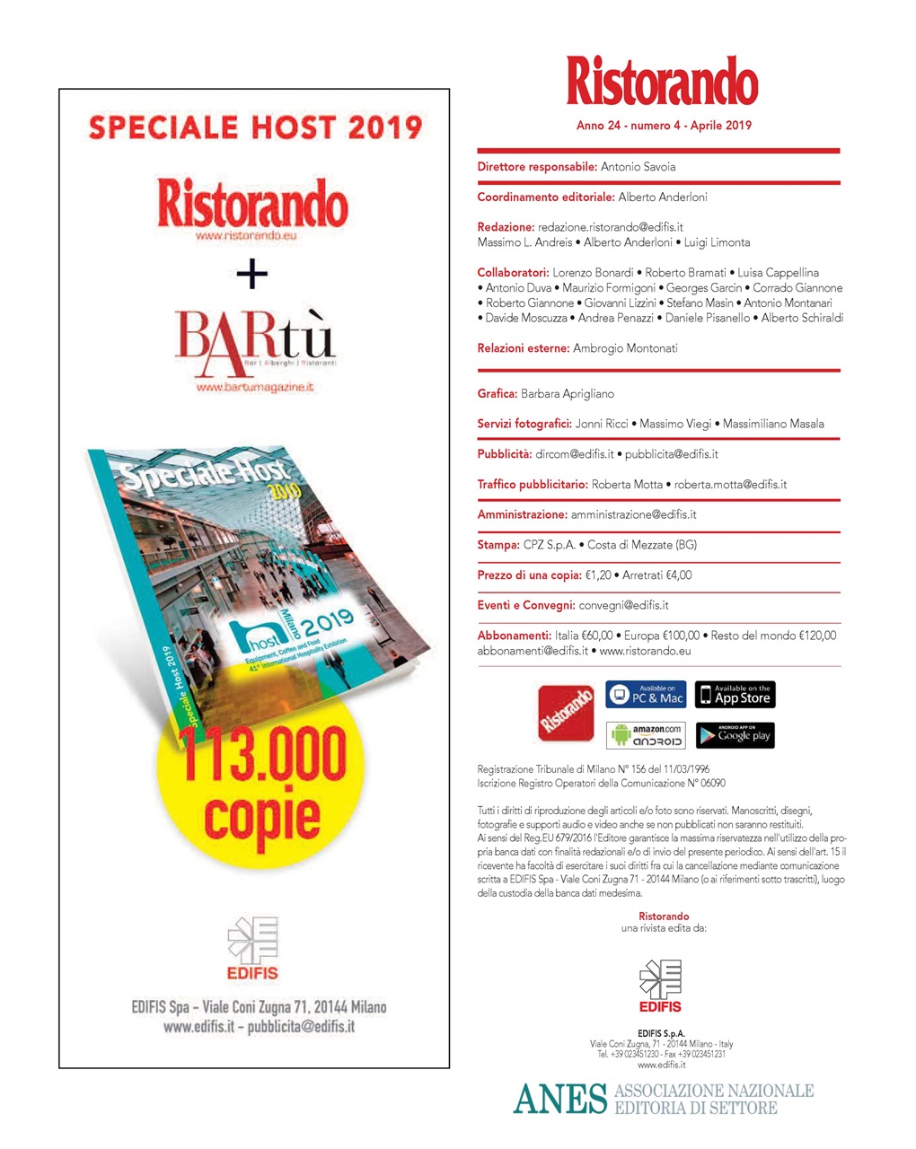 Ristorando Preview Pages