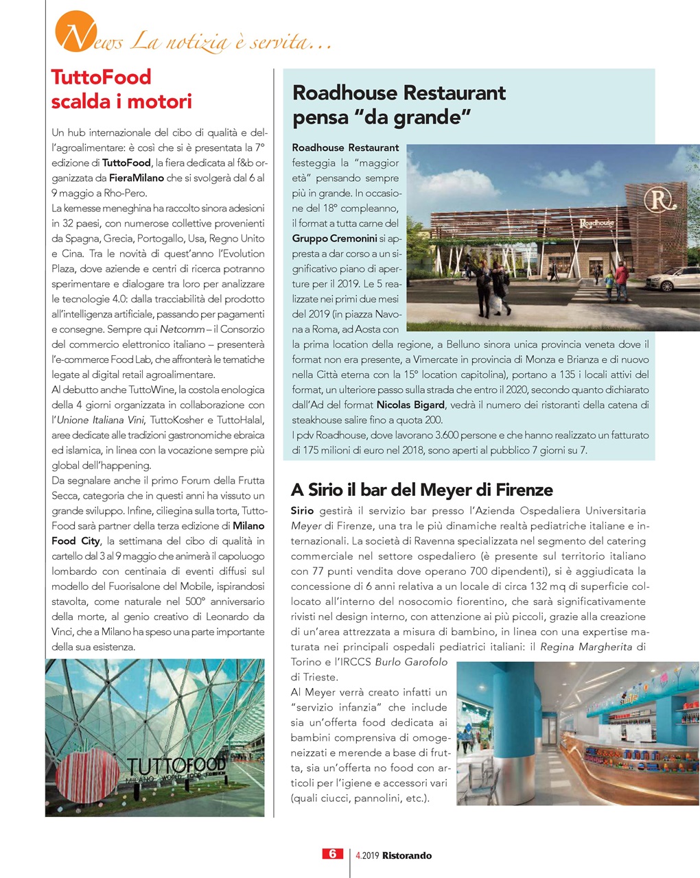 Ristorando Preview Pages