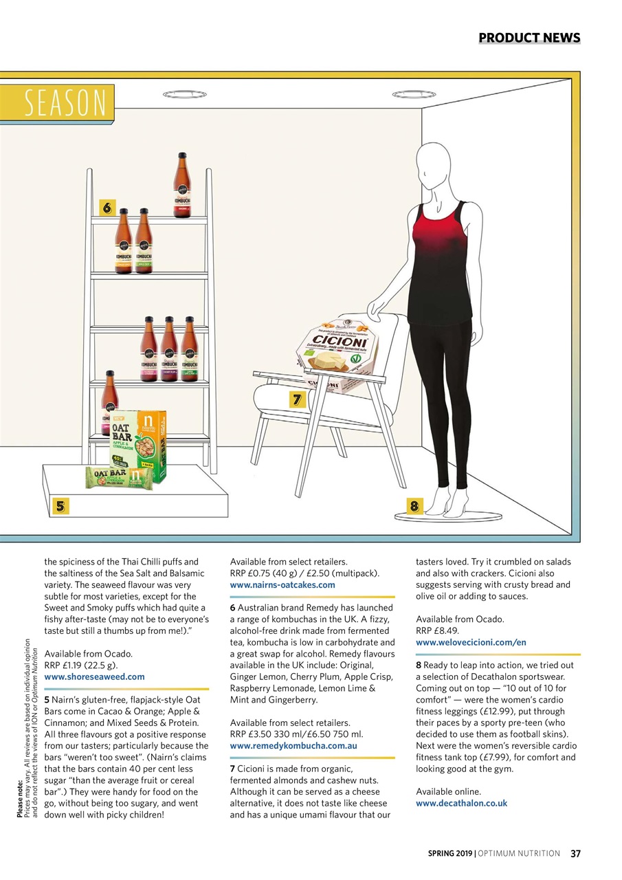 Optimum Nutrition Preview Pages