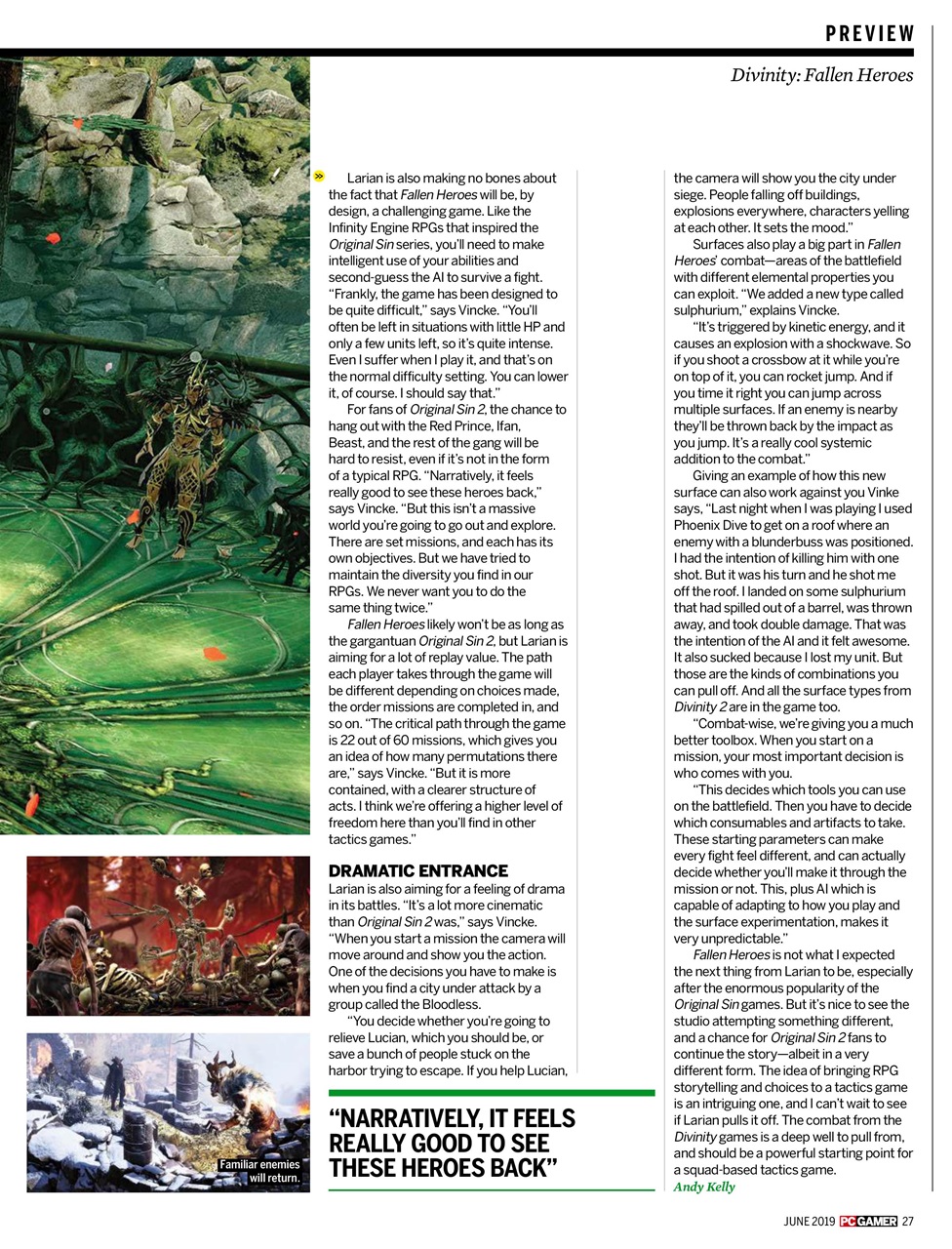 PC Gamer (US Edition) Preview Pages