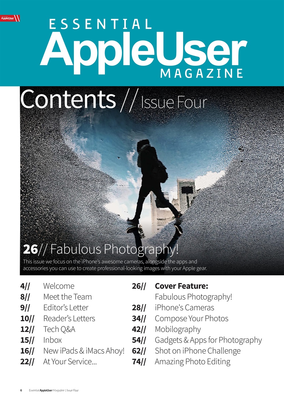 Essential Apple User Preview Pages