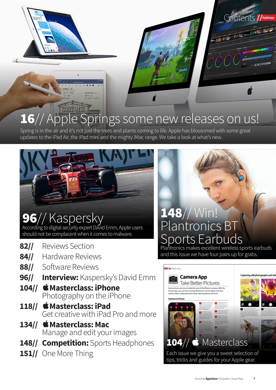 Essential Apple User Preview Pages