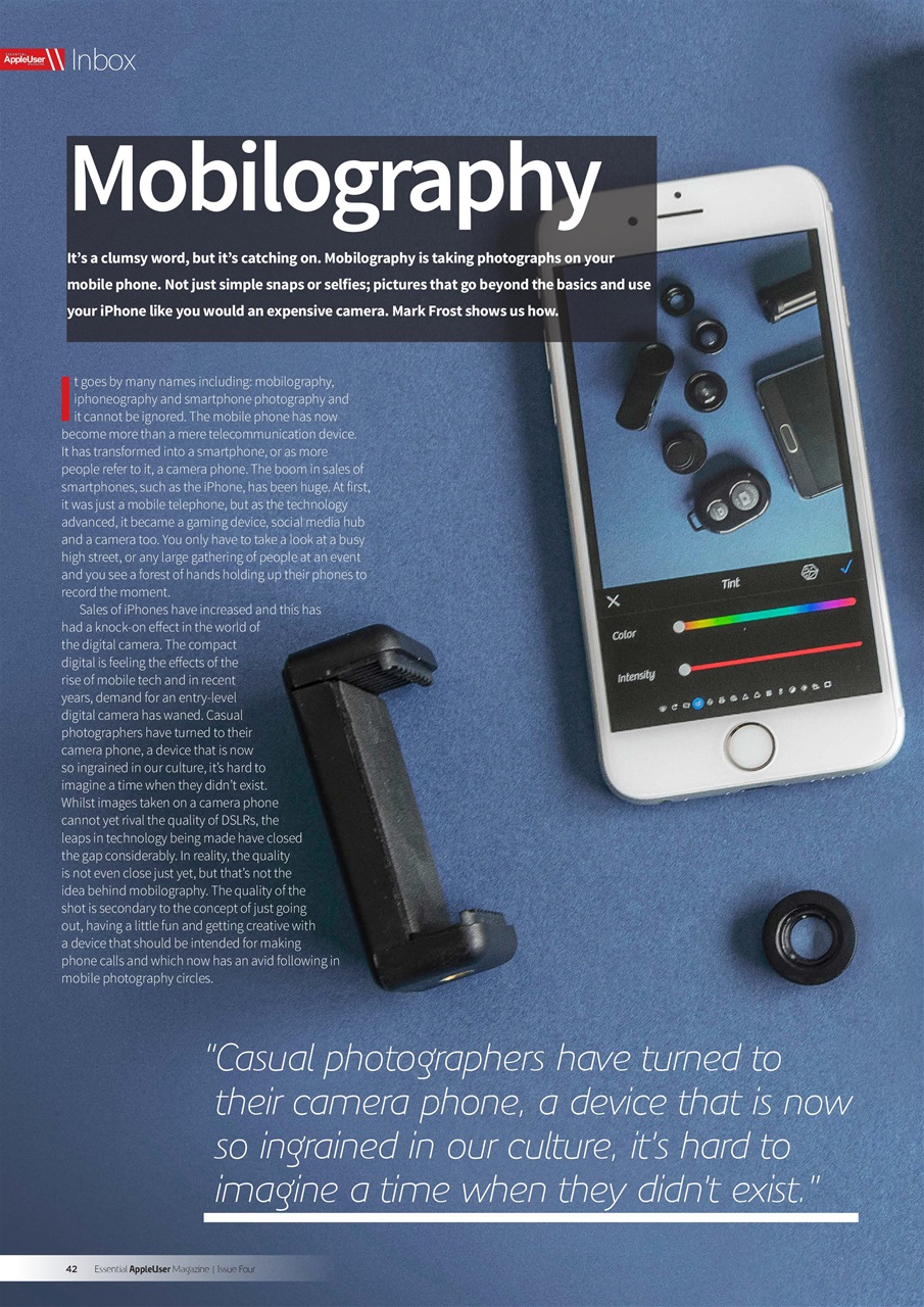 Essential Apple User Preview Pages