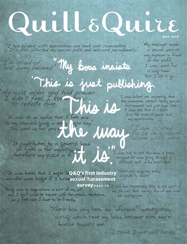 Quill & Quire issue May 2019
