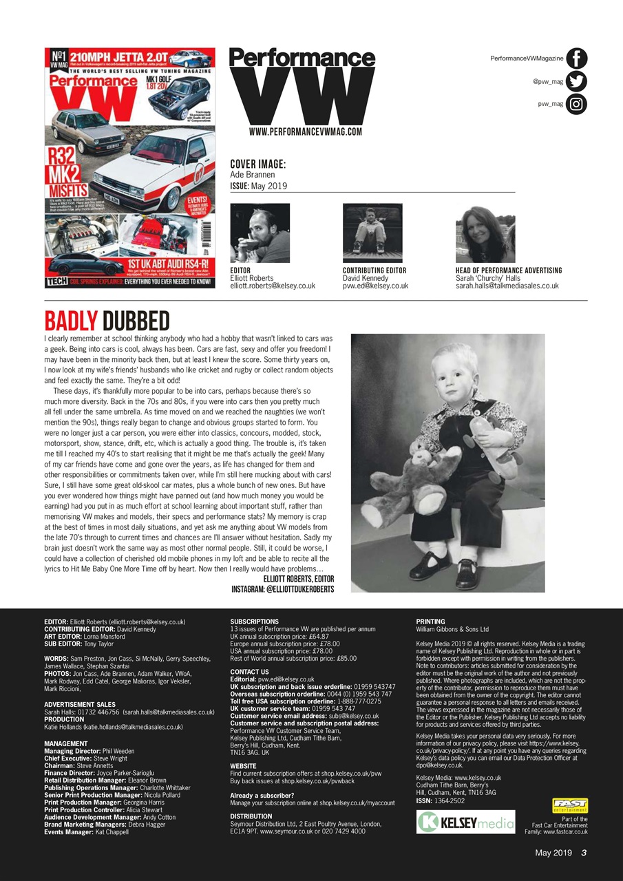 Performance VW Preview Pages