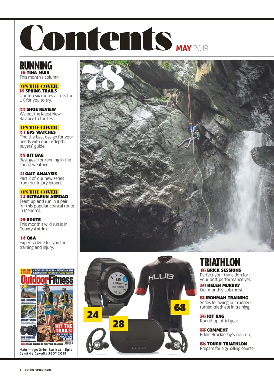 Outdoor Fitness & Adventure Preview Pages