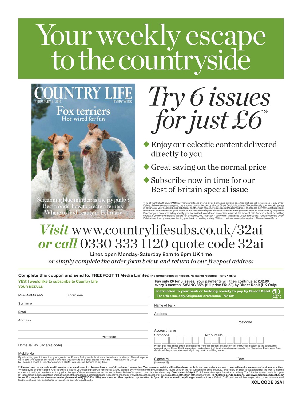 Country Life Preview Pages