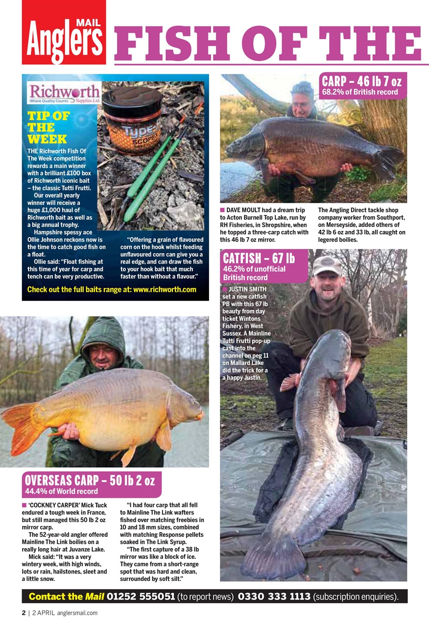Anglers Mail Preview Pages