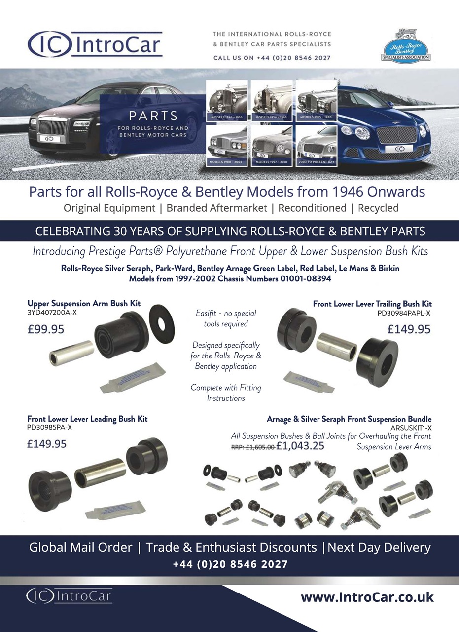 Rolls-Royce & Bentley Driver Preview Pages