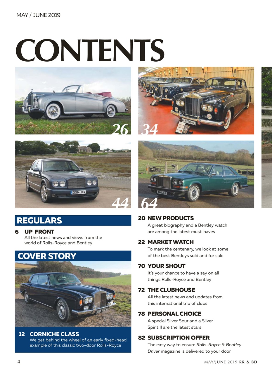 Rolls-Royce & Bentley Driver Preview Pages