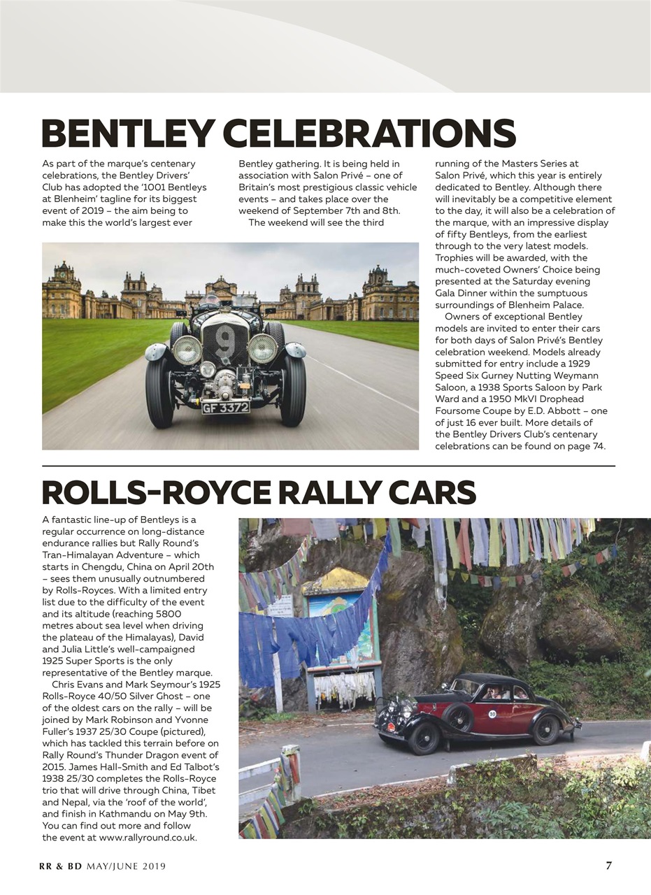 Rolls-Royce & Bentley Driver Preview Pages