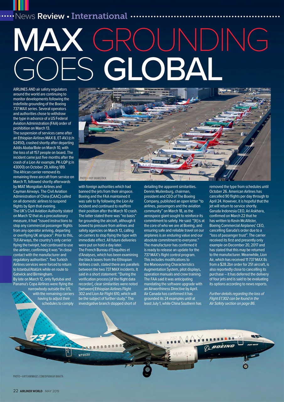 Airliner World Preview Pages