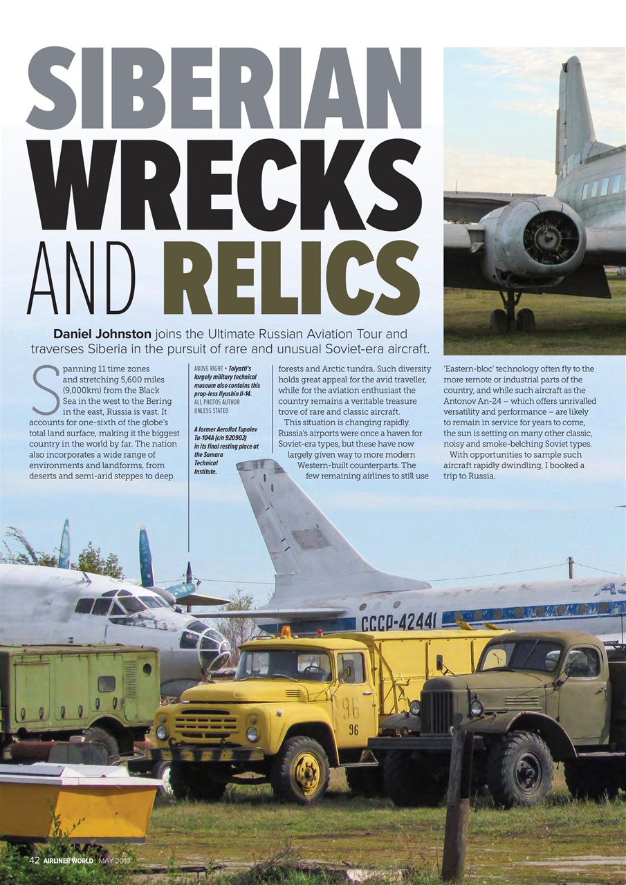 Airliner World Preview Pages