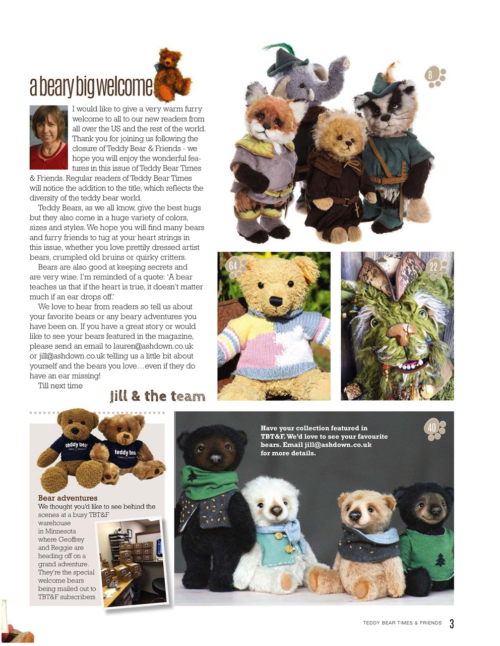 Teddy Bear Times Preview Pages