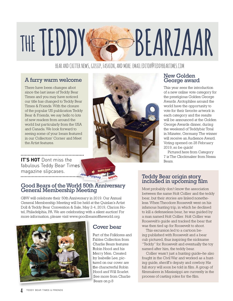 Teddy Bear Times Preview Pages