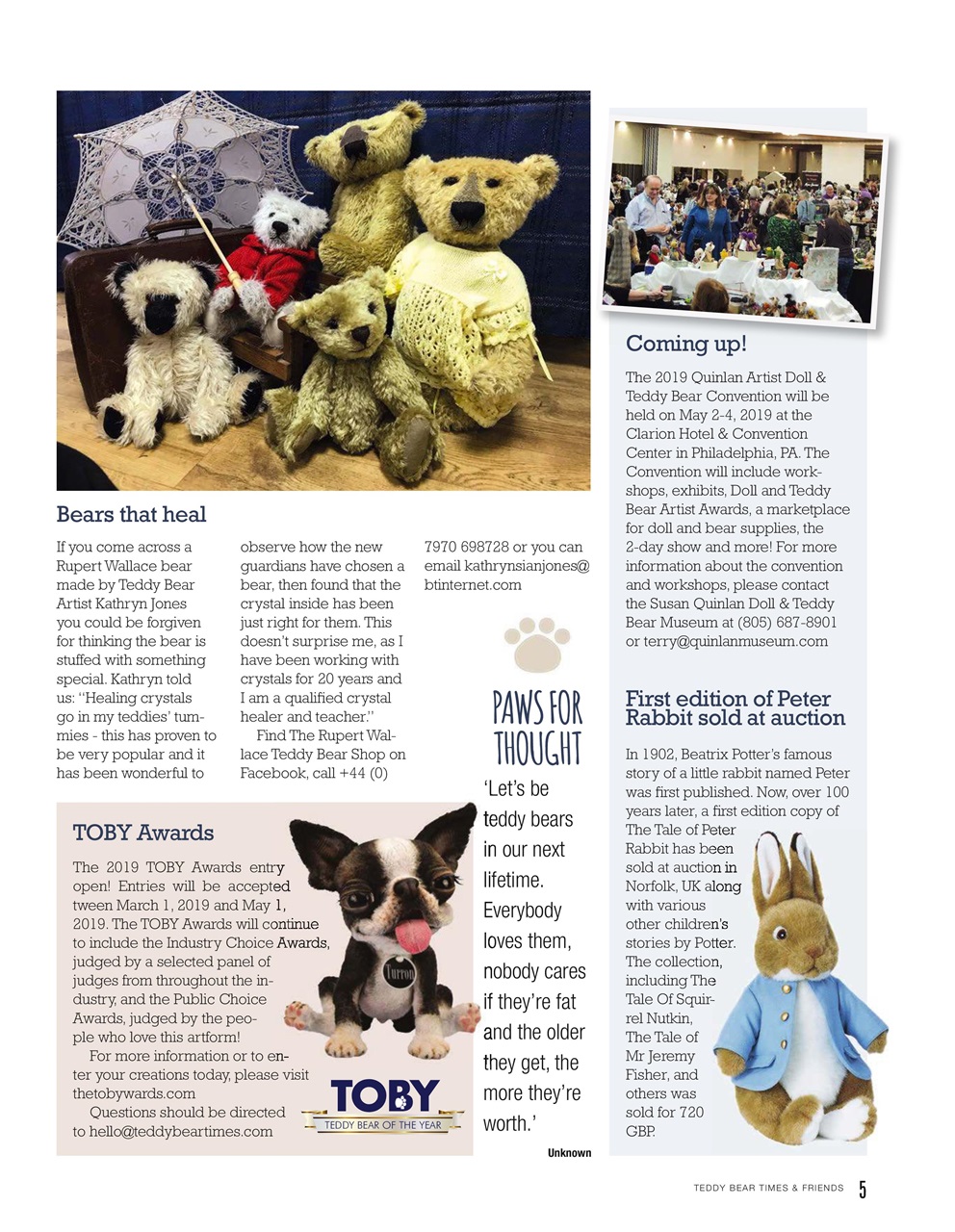 Teddy Bear Times Preview Pages