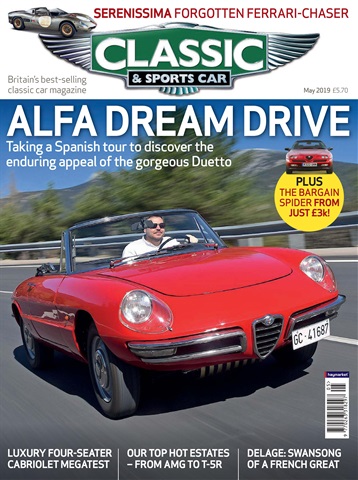 Classic & Sports Car issue May 2019