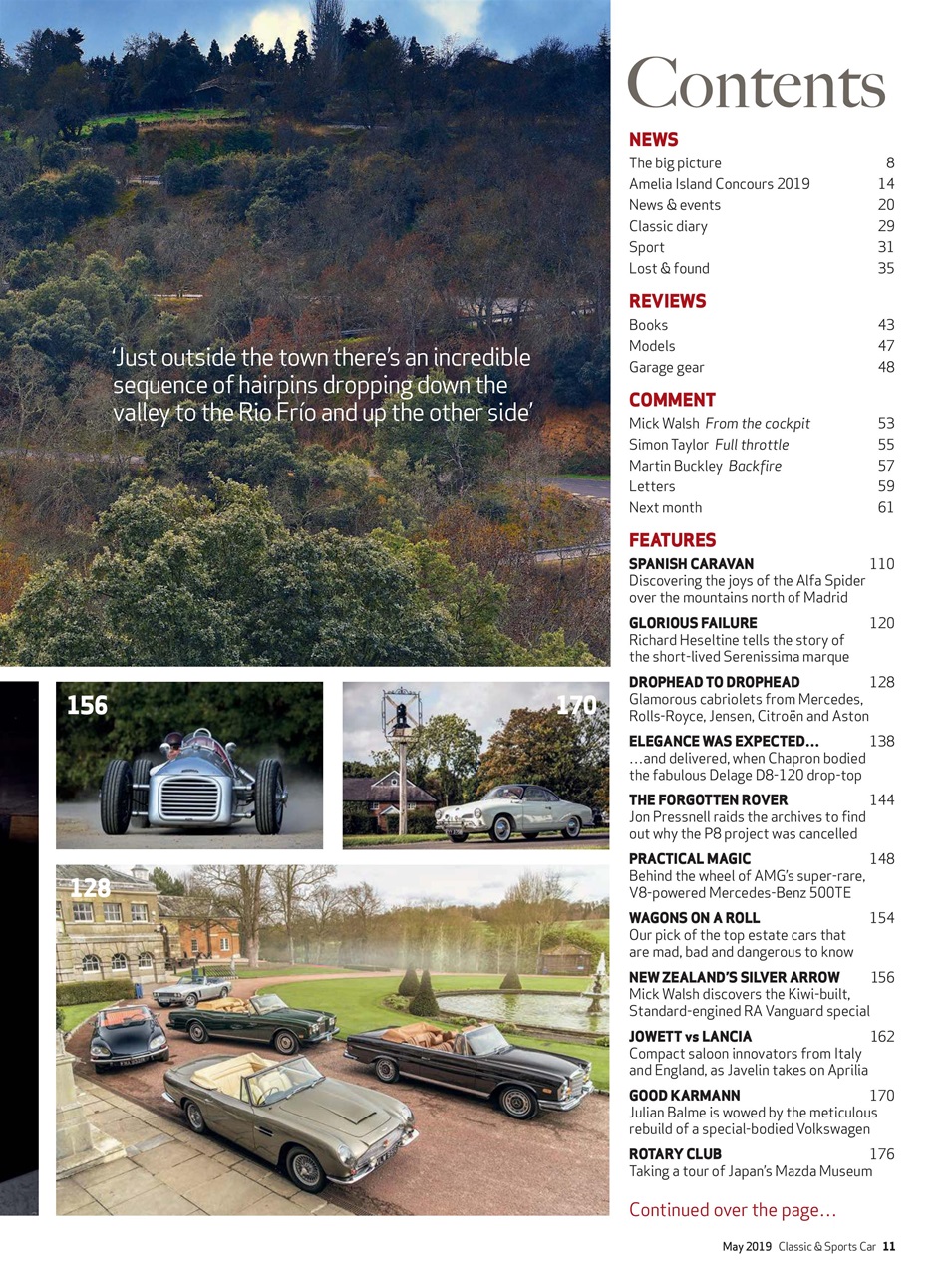 Classic & Sports Car Preview Pages