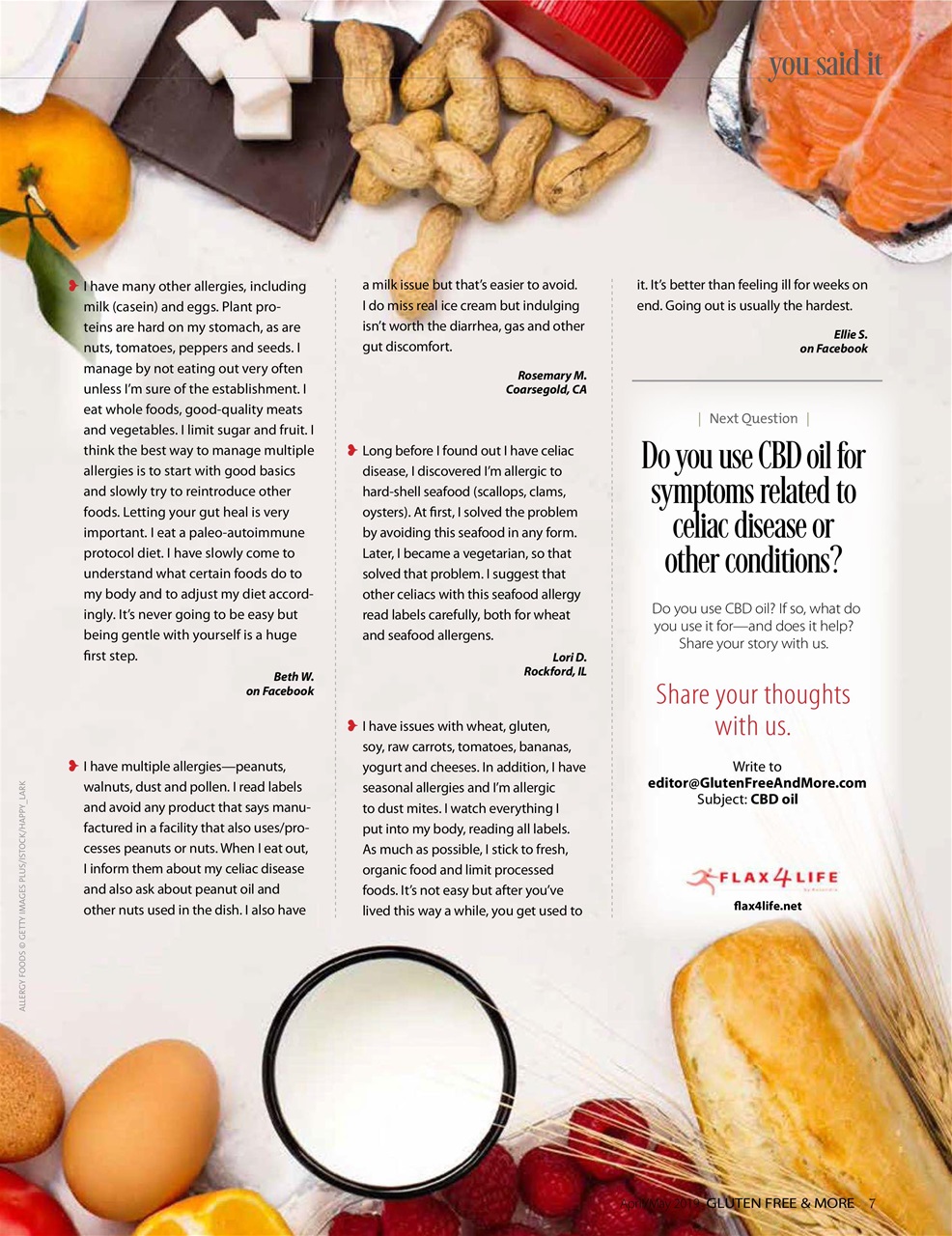 Gluten Free & More Preview Pages