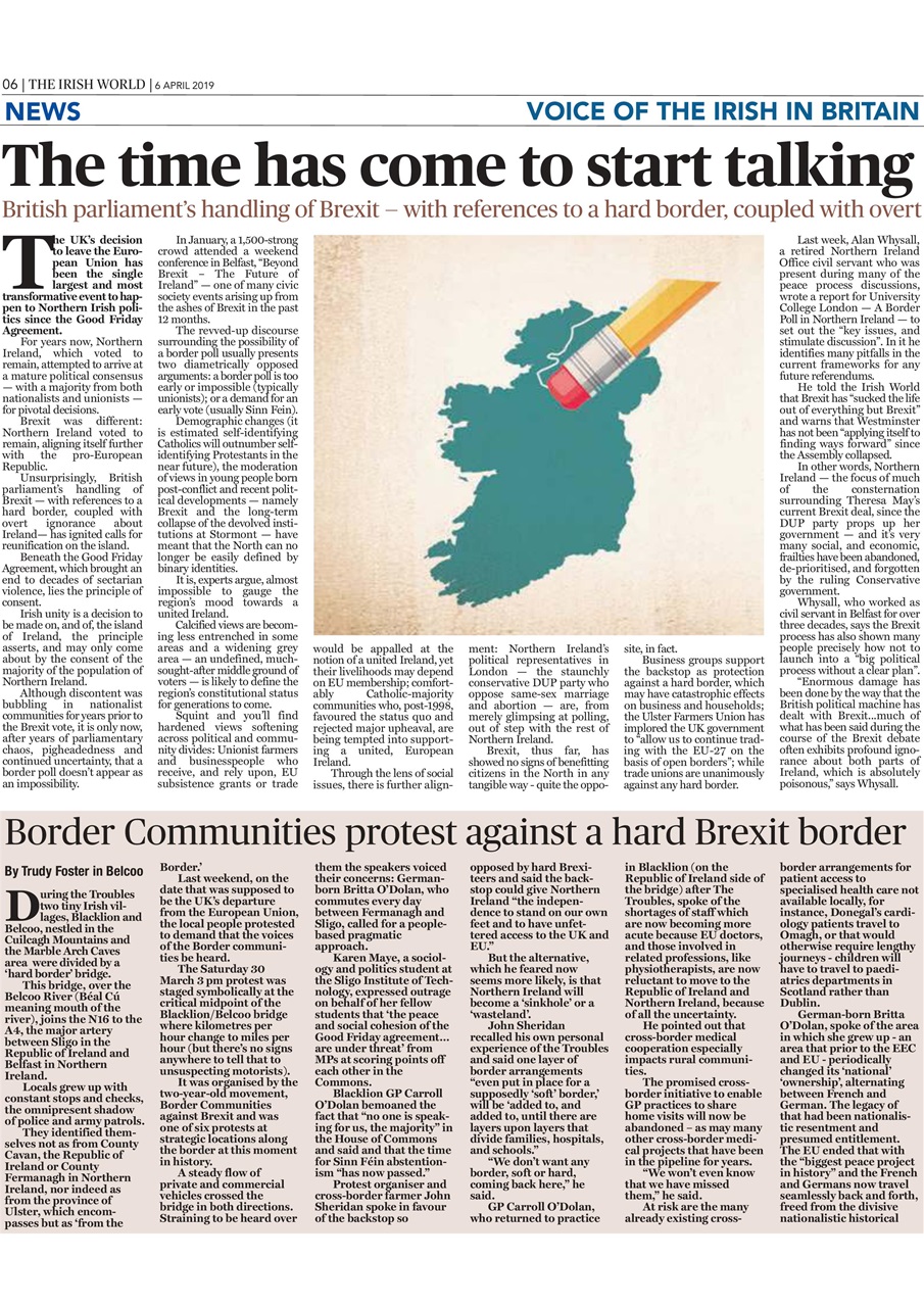 Irish World Preview Pages