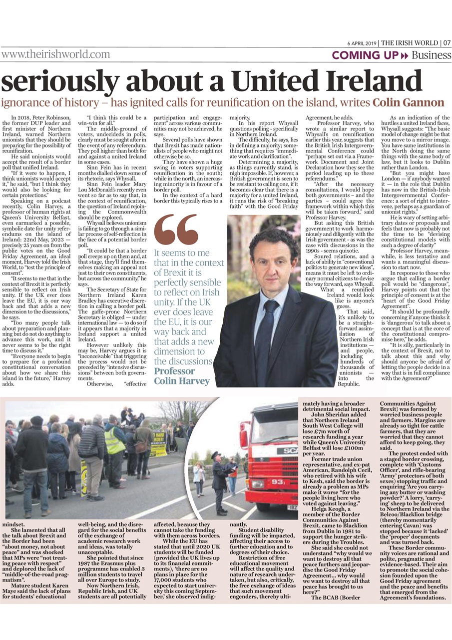 Irish World Preview Pages