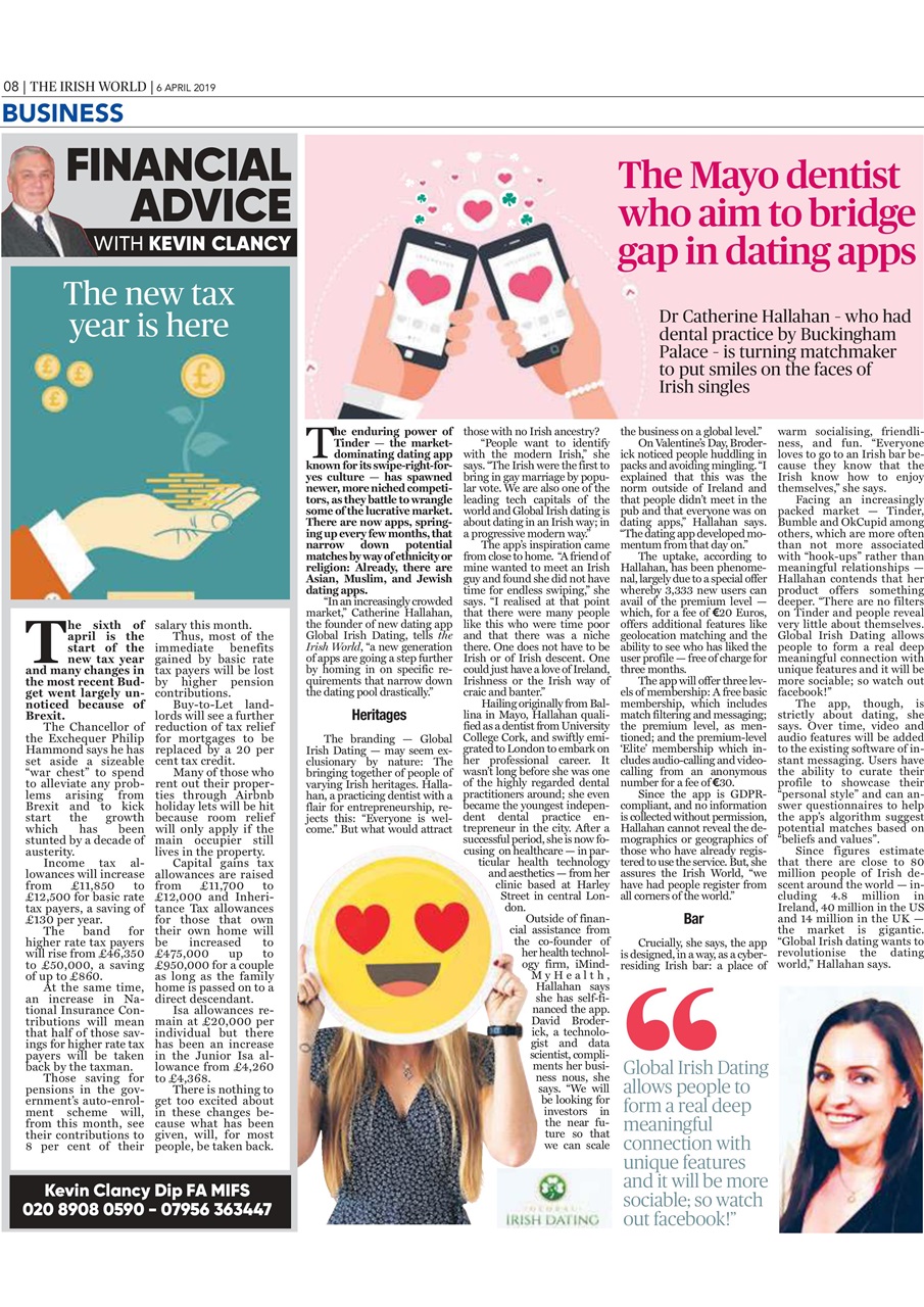 Irish World Preview Pages