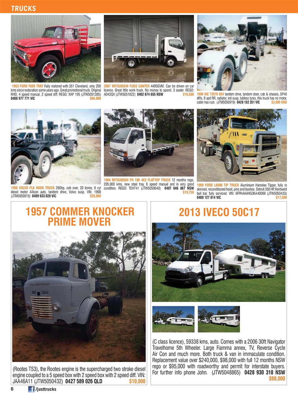 JUST TRUCKS Preview Pages